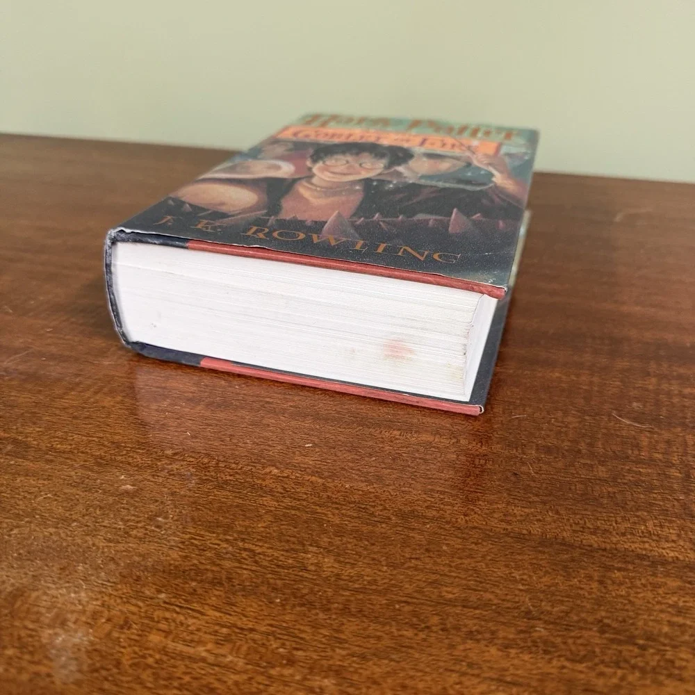 2 Harry Potter 1st American Editions Books-GOBLET OF FIRE - PRISONER OF AZKABAN